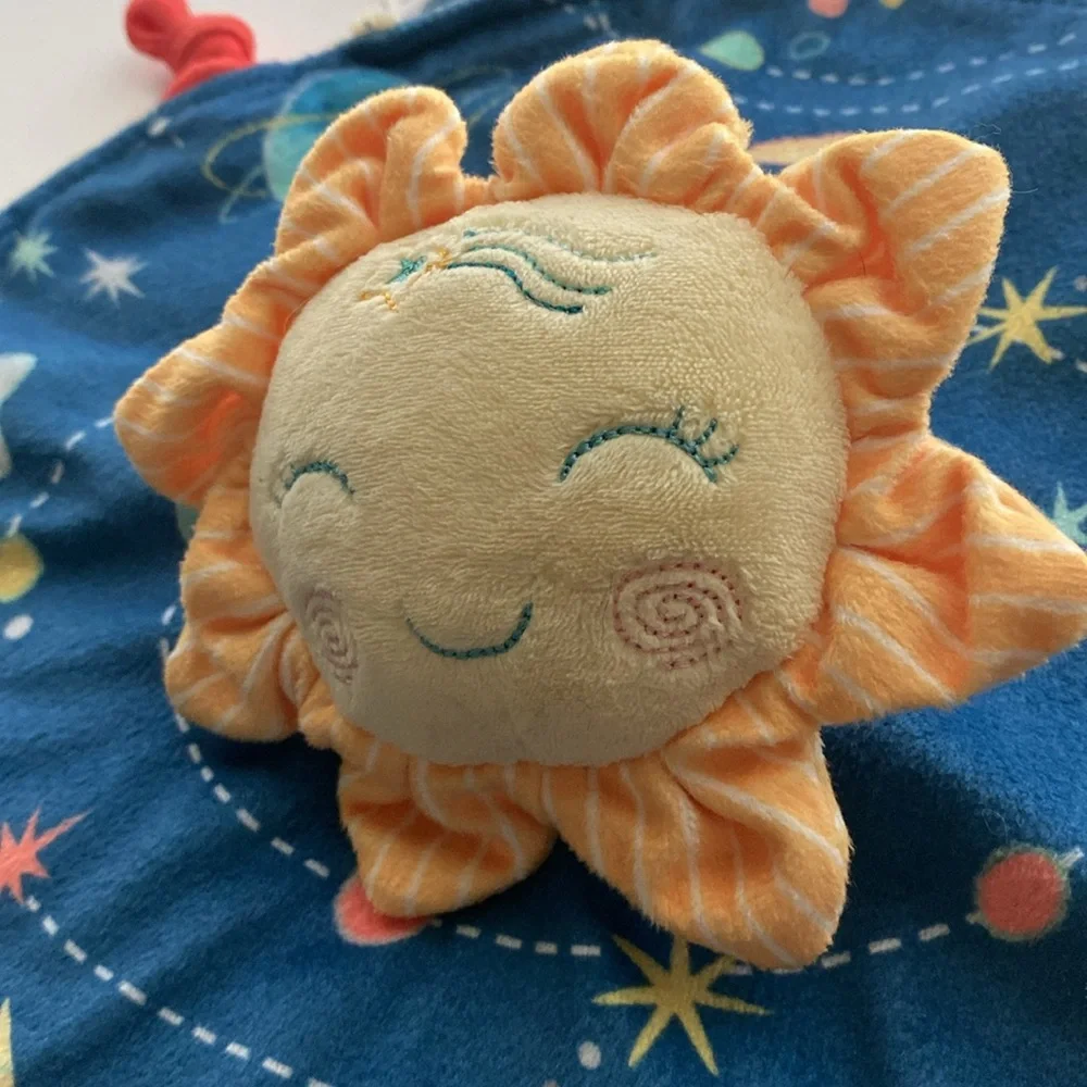 Mary Meyer Baby Cosmo Character Blanket Security Blanket Lovey Soft Toy sun